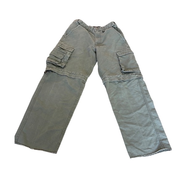 Boy Scouts of America Other - Boy Scouts of America Kids Youth 10 Green Convertible Cargo Pants Shorts Uniform